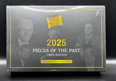 2025 Pieces of the Past 1900's Edition! Single Factory Sealed Encapsulated Relic
