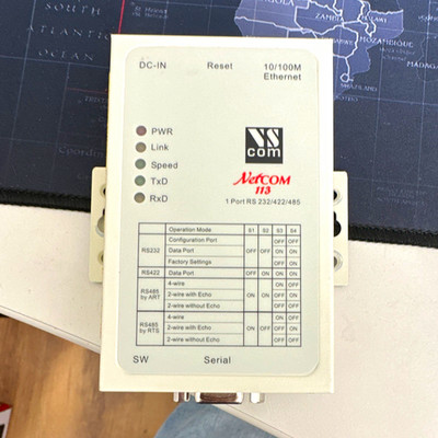 VS com NetCOM 113 Serial Device Server 10/100M Ethernet RS232/422/485