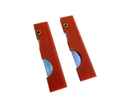 Folding Knife Scalpel Coltello Rasoio Pieghevole Derma-Safe - Confezione Da 10, Rosso, Per Kit Sopravvivenza SERE Coltello Sopravvivenza SERE Rosso - Foto 3