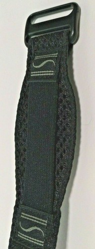 Medium/Large Black 16-20mm Black Nylon Watch Band Fits Ironman Triathlon 30 Lap - Picture 5 of 12