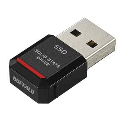 BUFFALO Ultra Compact Portable SSD 500GB - USB3.2 Gen2 SSD