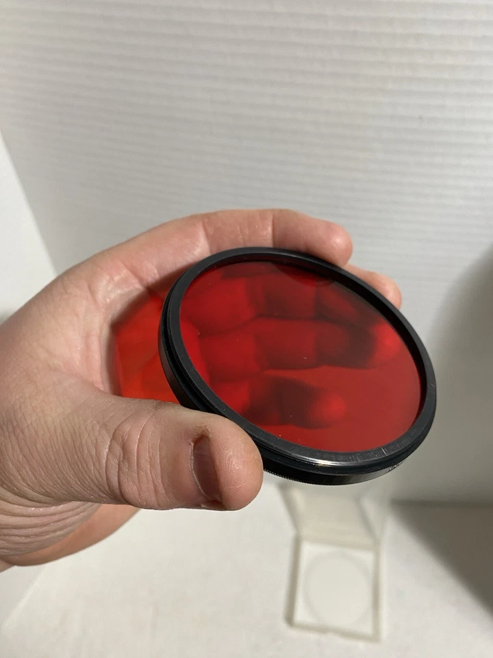 B+W 090 5x Red Filter 77mm (77E) Excellent with light marks - Image 3 of 4