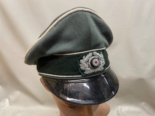 WEHRMACHT SCHIRMMÜTZE 58 EREL VISOR CAP LUBSTEIN BERLIN KLEIDERKASSE INFANTERIE - Bild 3 von 14