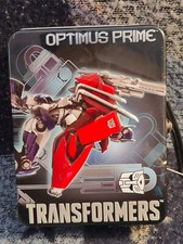Transformers Optimus Prime Tin activity lunch box Hasbro 2015
