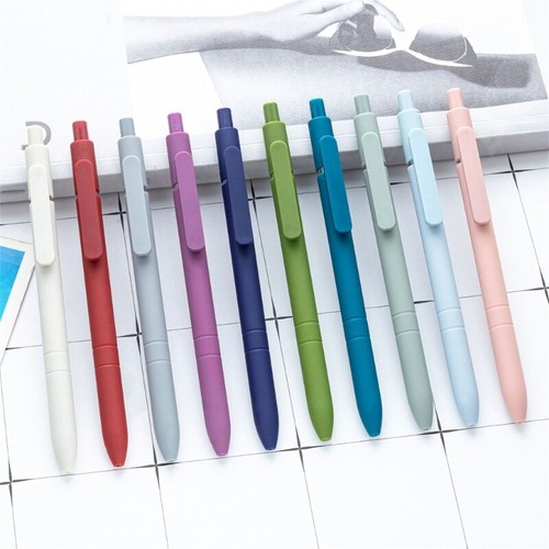 6Pcs Retractable Ballpoint Pen Refillable Business Signing Pen 0.5MM for Office - 第 2/19 張圖片