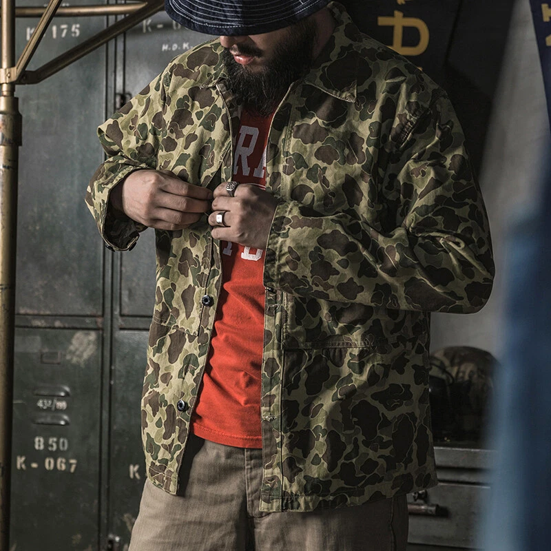 Duck hunter hotsell camo jacket