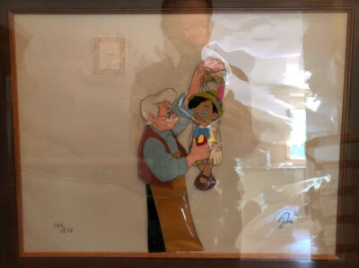 絵画 Disney Pinocchio Art Edition PINOCCHIO ORIGINAL DISNEY ART EDITIONS SERIGRAPH PRINT 27 3