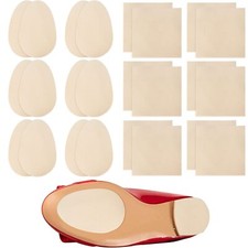 24 Pcs Non Skid Shoe Pads Shoe Grips Self Adhesive Rubber Sole Shoe Pads