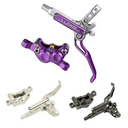 Lewis LH4 Axialzylinder 4 Kolben hydraulisch ein Paar Scheibenbremsen - Bild 1 von 8