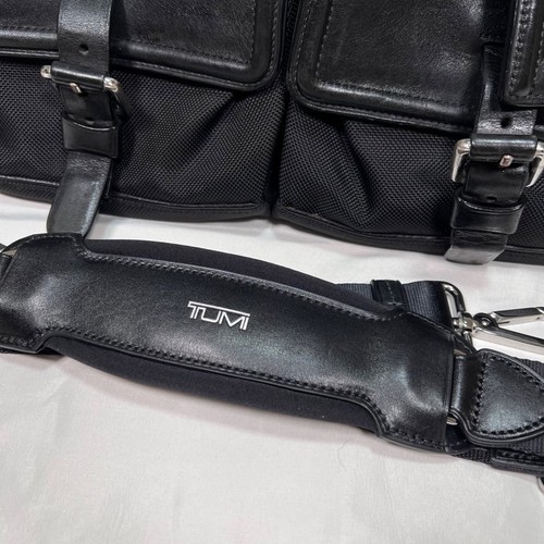 TUMI 29256D BEDFORD T-Pass Carlton Briefcase black leather - Picture 5 of 23