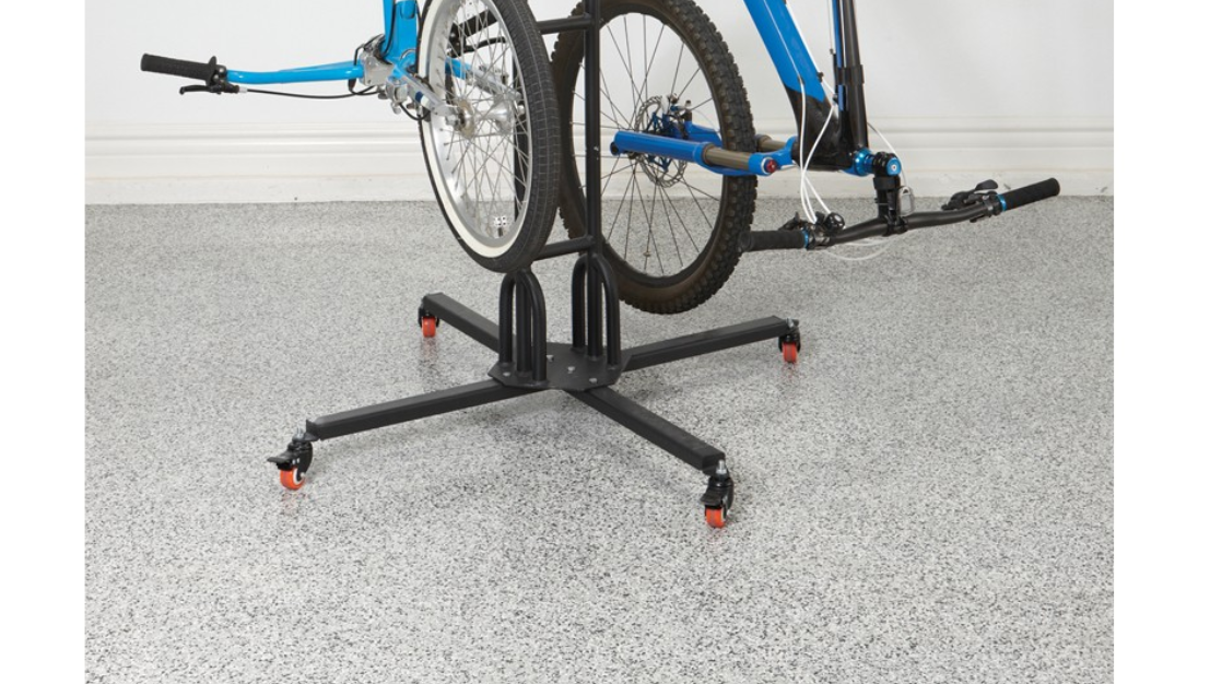 mobile bike storage rack