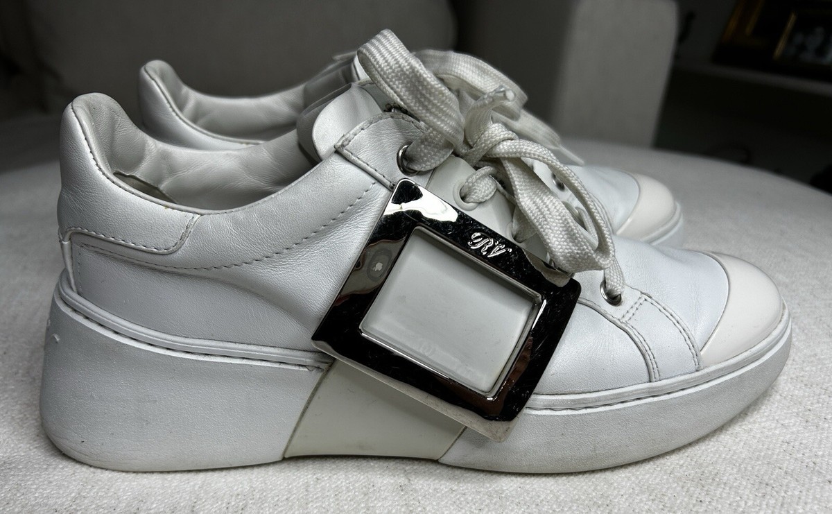 スニーカー Roger Vivier Viv' Skate sneakers in leather RVW73725550LXQ9995-12.jpg