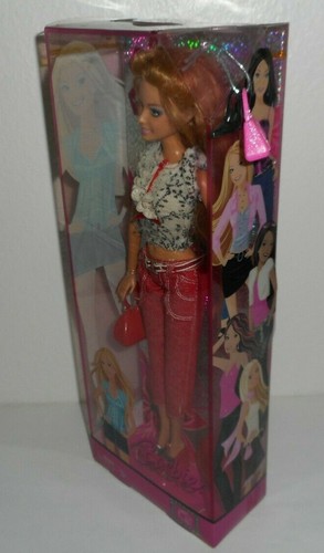 Mattel Barbie Fashion Fever: bambola estiva occhio a occhiello M4227 L9535 stile amici - Foto 10 di 12