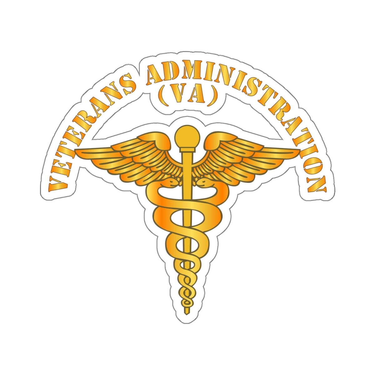 Kiss-Cut Stickers - Medical - Veterans Administration - VA | eBay
