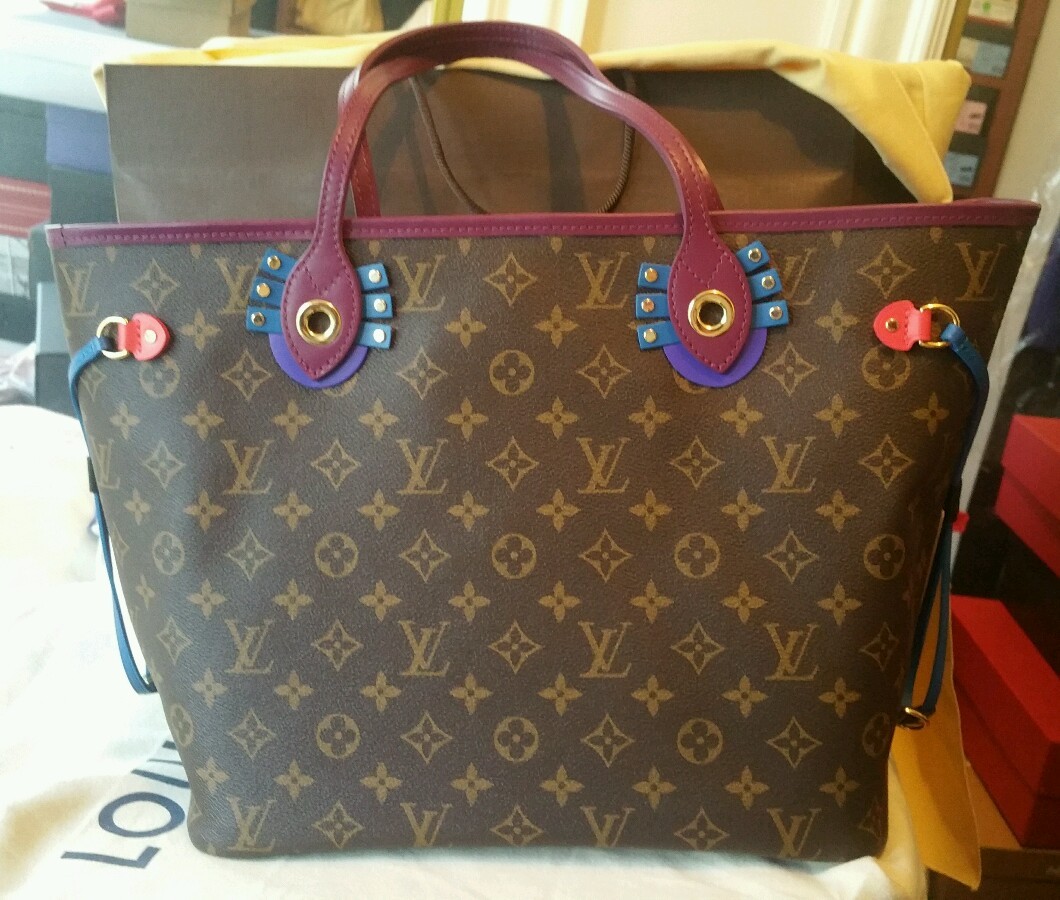 【大人女子必見】LOUIS VUITTON★Neverfull MM★トートバッグ Louis Vuitton Neverfull MM Tote, Limited Edition | eBay