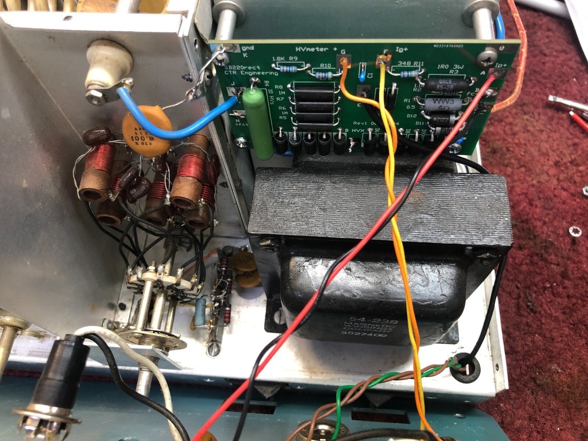 Heathkit SB220 SB221 Rectifier Meter Board with protection