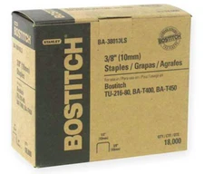Bostitch 3/8" Length Staples for 21680B and 21680B-ALM Stapler, 18,000 Per Box