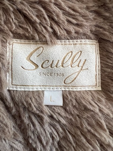 Scully Women's Faux Fur/Suede Vest Western Ranch Rodeo - Picture 4 of 7