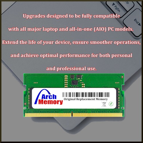 Arch Memory KTA-MB1600L/8G 8GB Replacement Memory Upgrade DDR3L SODIMM RAM - Picture 2 of 6