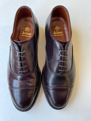 Alden Straight Tip Bal Shoe
