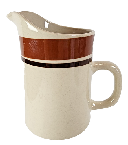 Karussell Steingut Milchkännchen #804 Sienna Country einfach lässig 4 1/2" Japan