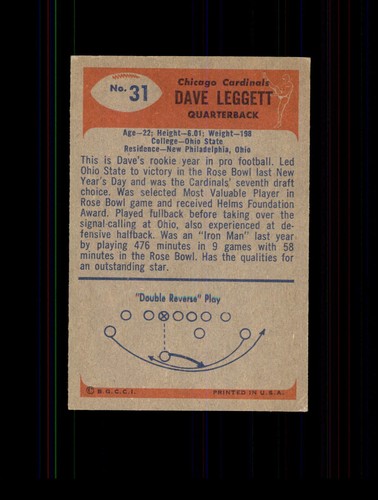 1955 Bowman Football Set Break! 1 - 160 (mixed condition) U-Pick Your Card - Picture 79 of 309