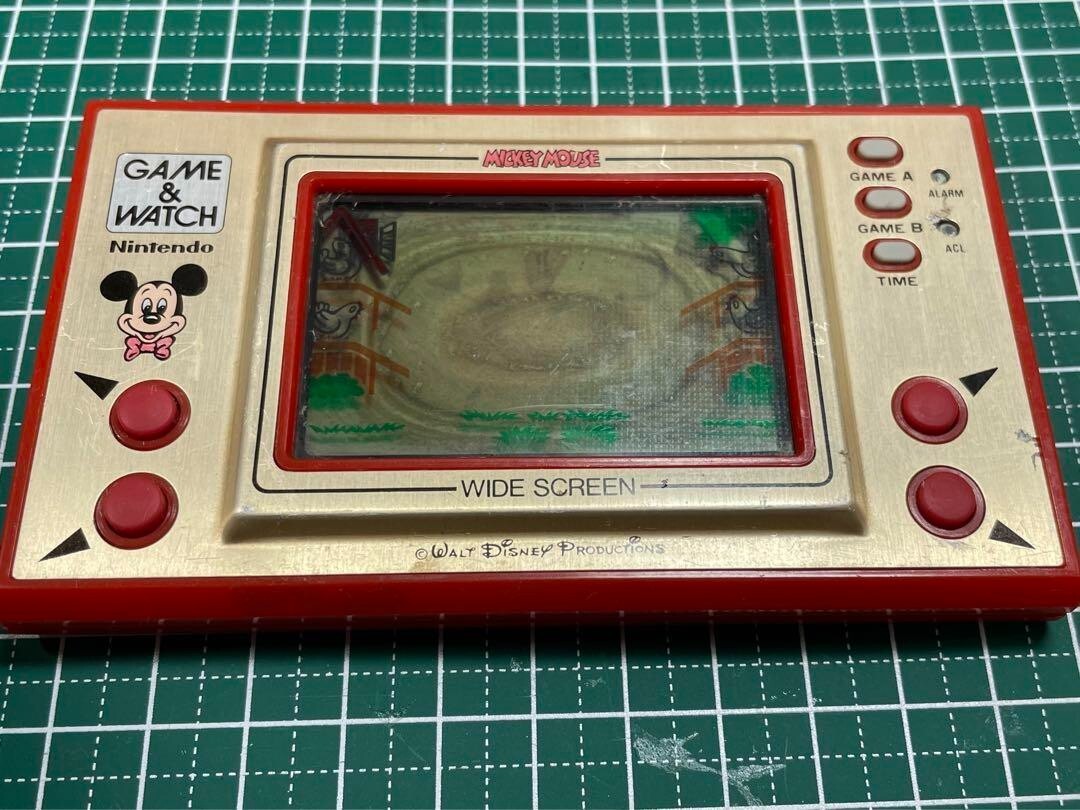 Nintendo GAME & WATCH Mickey Mouse MC-25 Wind screen 1981