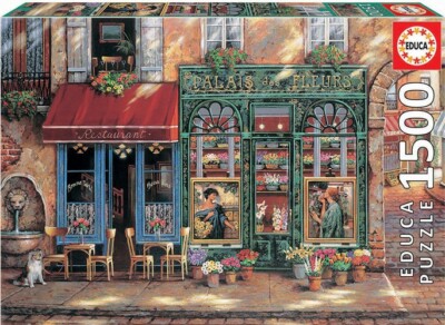 EDUCA Puzzle Palais de Fleurs 1500 Teile Blumenpalast NEU & OVP