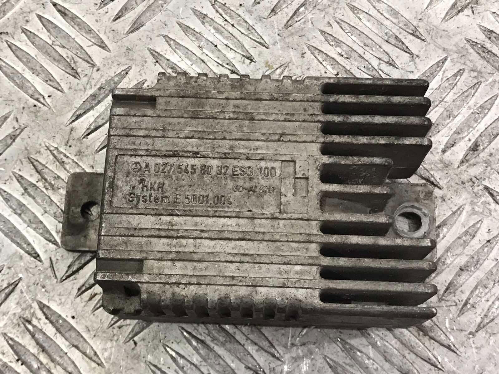 Mercedes A-Class W168 Fan Control Unit A0275458032 ID3173 | eBay