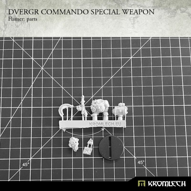 Thumbnail - Dvergr Commando Special Weapon Flamer Zwerge Tabletop Miniaturen