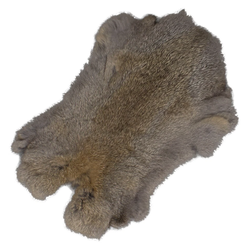großes Hasenfell ca. 50 x 30 cm Kaninchenfell XL Fell Hase Mittelalter Larp - Bild 4 von 4