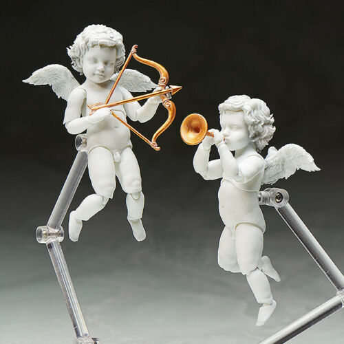 Freeing Good Smile Figma SP-076 The Table Museum Angel Statues (set of 2) Figure - Picture 2 of 12