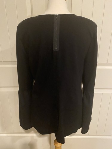 Top CAbi Negro Ponte Bell Manga Larga Cuello en V It's A Party #3500 Talla L - Imagen 5 de 15