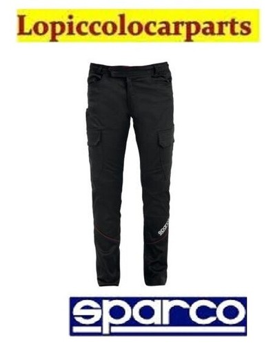 SPARCO PANTALONE WORKWEAR-BOSTON 02400 NERO TAGLIA L - Picture 2 of 4