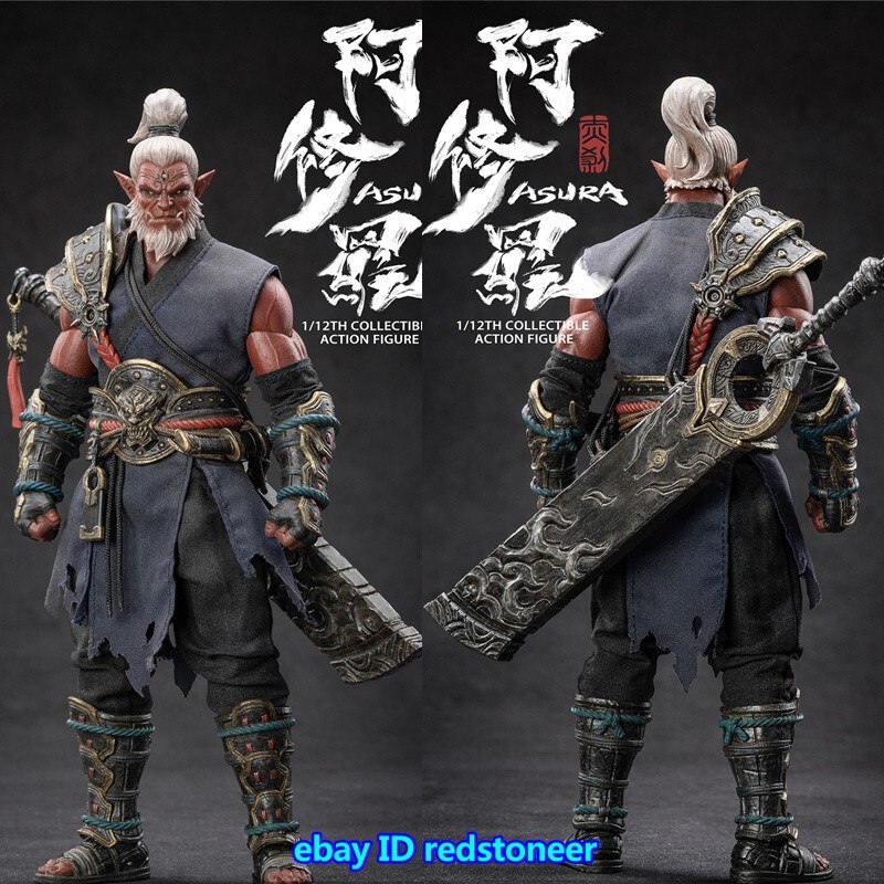 VTOYS Ashura Red Demon 1/12 Scale Collection Action Figure 6