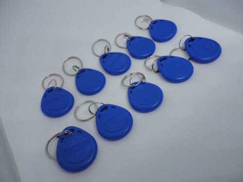 10 Pcs 125Khz RFID EM ID Key Fobs Keychain Tag Ring Access Control EM4100 TK4100 - Picture 2 of 10