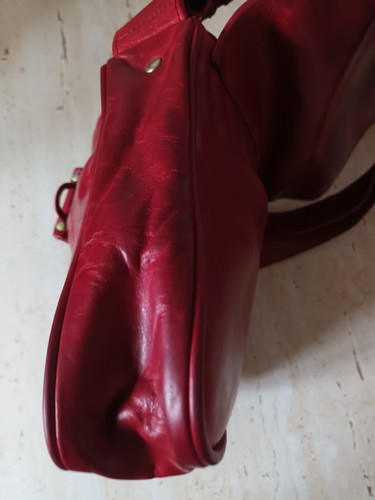 Tasche von SASA Design Bordeaux Echt Leder - Bild 8 von 10