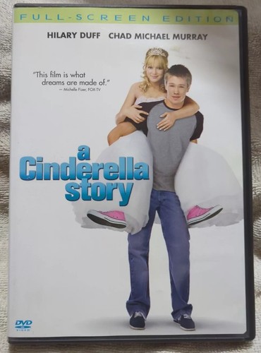 A Cinderella Story (DVD, 2004, Full Screen) - Hilary Duff, Chad Michael Murray
