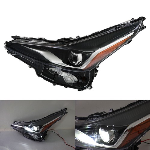 Front Headlight Headlamp For Toyota Prius 2019-2022 Left Side Clear Lens Black - Picture 5 of 12