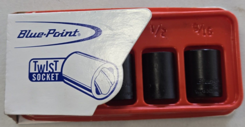 NOS Blue Point by Snap-on Twist Impact, SAE, 1/4" Drive Nut Extractor Socket - Foto 5 di 5