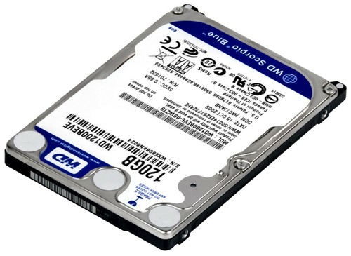 Disk WD Scorpio Blue WD1200BEVE 120GB 5400U/Min 8MB / Ata / Ide 2.5 " Pollici - Picture 3 of 3