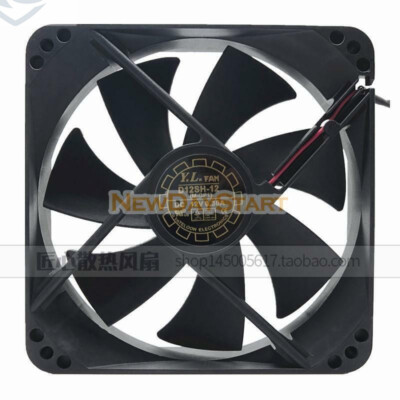 for Yate Loon D12SH-12 12V 0.30A 2pin Cooler Cooling Fan Silent 19dB120*120*25mm