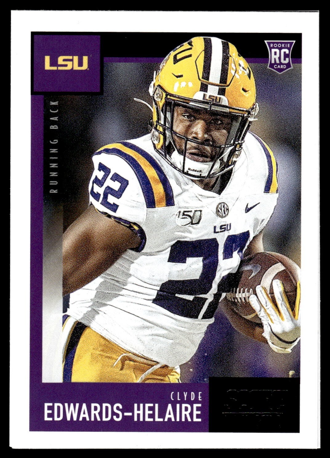 2020 Score Card #376 Clyde Edwards-Helaire LSU Tigers Rookie Card