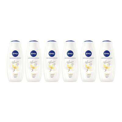 Nivea Shower Care Gel - Blossom Up Tiare-Blossom + Jojoba Oil 16.9oz (Pack of 6)