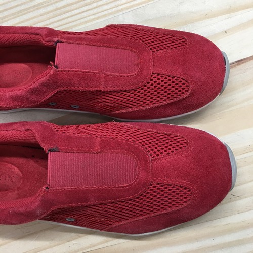 Naturalizer Shoes Womens 10 M Slip On Sneakers Red Comfort Casual Low Top Flats - Picture 16 of 18