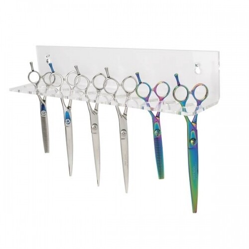 Aeolus Acrylic Scissors Organiser 6 Scissors Dog Pet Grooming - Picture 1 of 1