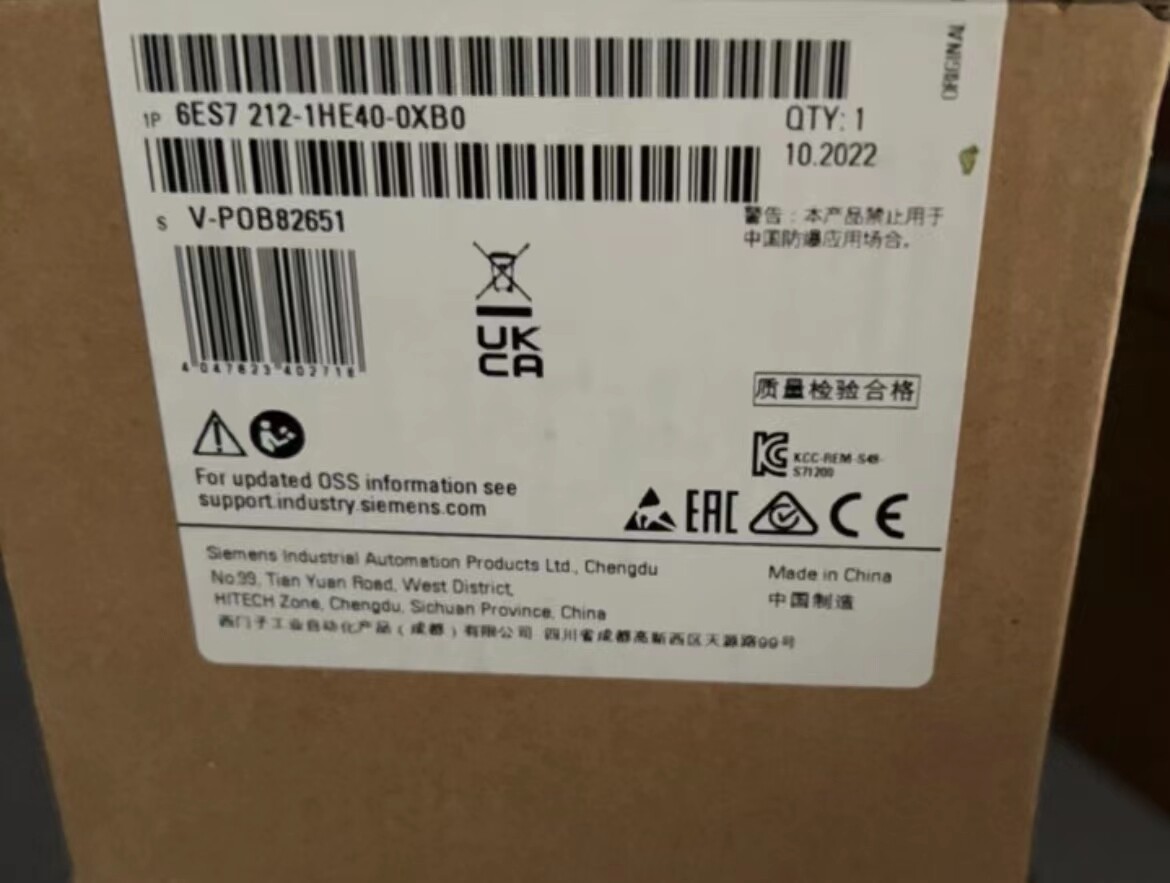 Siemens 1PC 6ES7212-1HE40-0XB0 6ES7 212-1HE40-0XB0 fast delivery | eBay