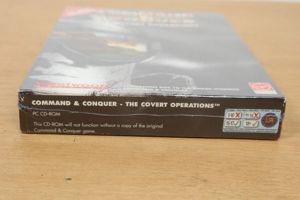 Command & Conquer The Covert Operations CD-Rom BIG BOX Boxed Sealed Virgin - Image 2 of 4