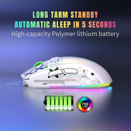 2.4G Mechanical Gaming Ergonomic Design C9S0 - Bild 2 von 12
