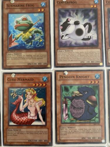 YUGIOH Frog Water Deck w/ Sleeves Complete 41 - Cards - Picture 14 of 21